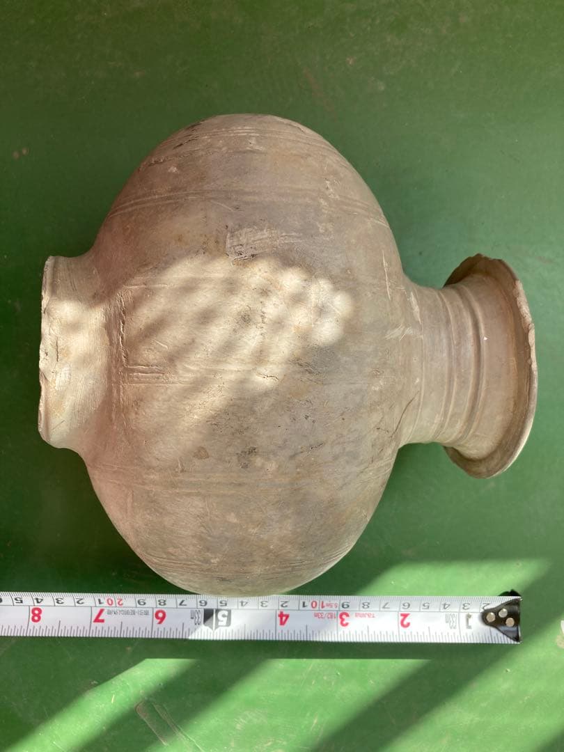 中国 秦代 繭形壺