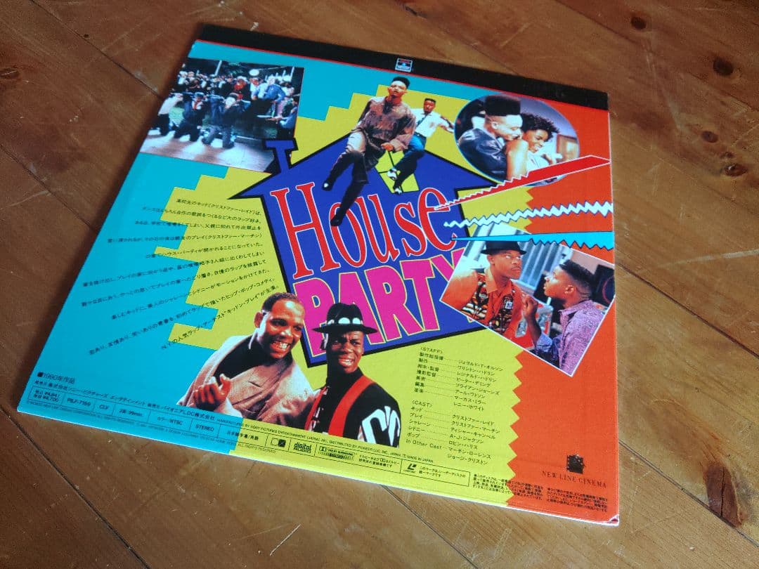 激レア　ハウスパーティ　LD House　party　レーザーディスク　希少