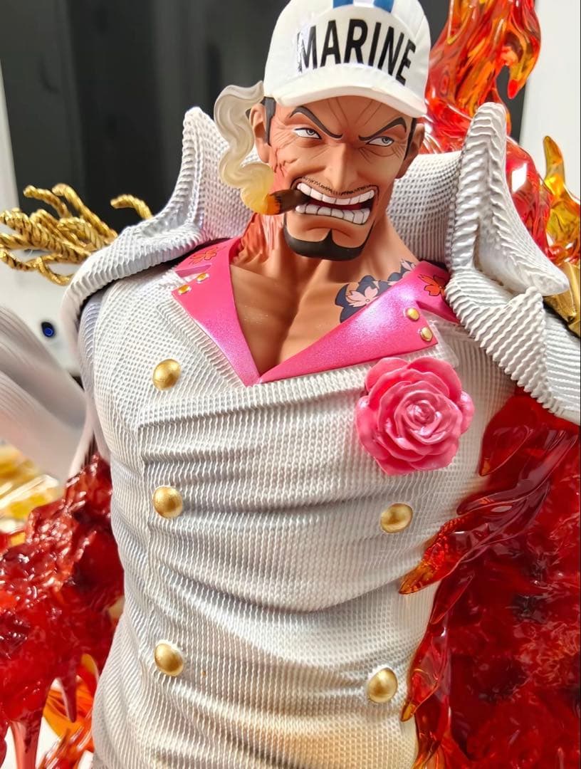 ワンピース サカズキ ガレージキット ガレキ スタチューX②