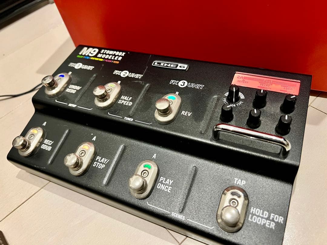 Line 6 M9 Stompbox 純正ACアダプター付属