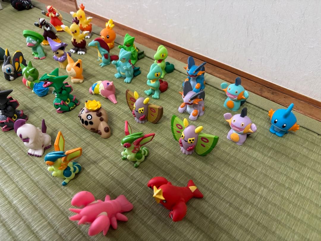 ポケモンキッズ 指人形 フィギュア 色違い レックウザ まとめ売り モンコレ