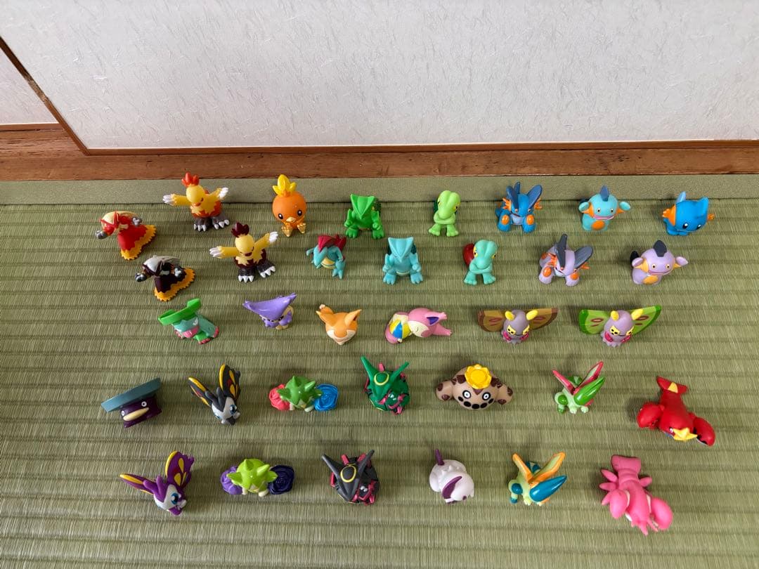 ポケモンキッズ 指人形 フィギュア 色違い レックウザ まとめ売り モンコレ