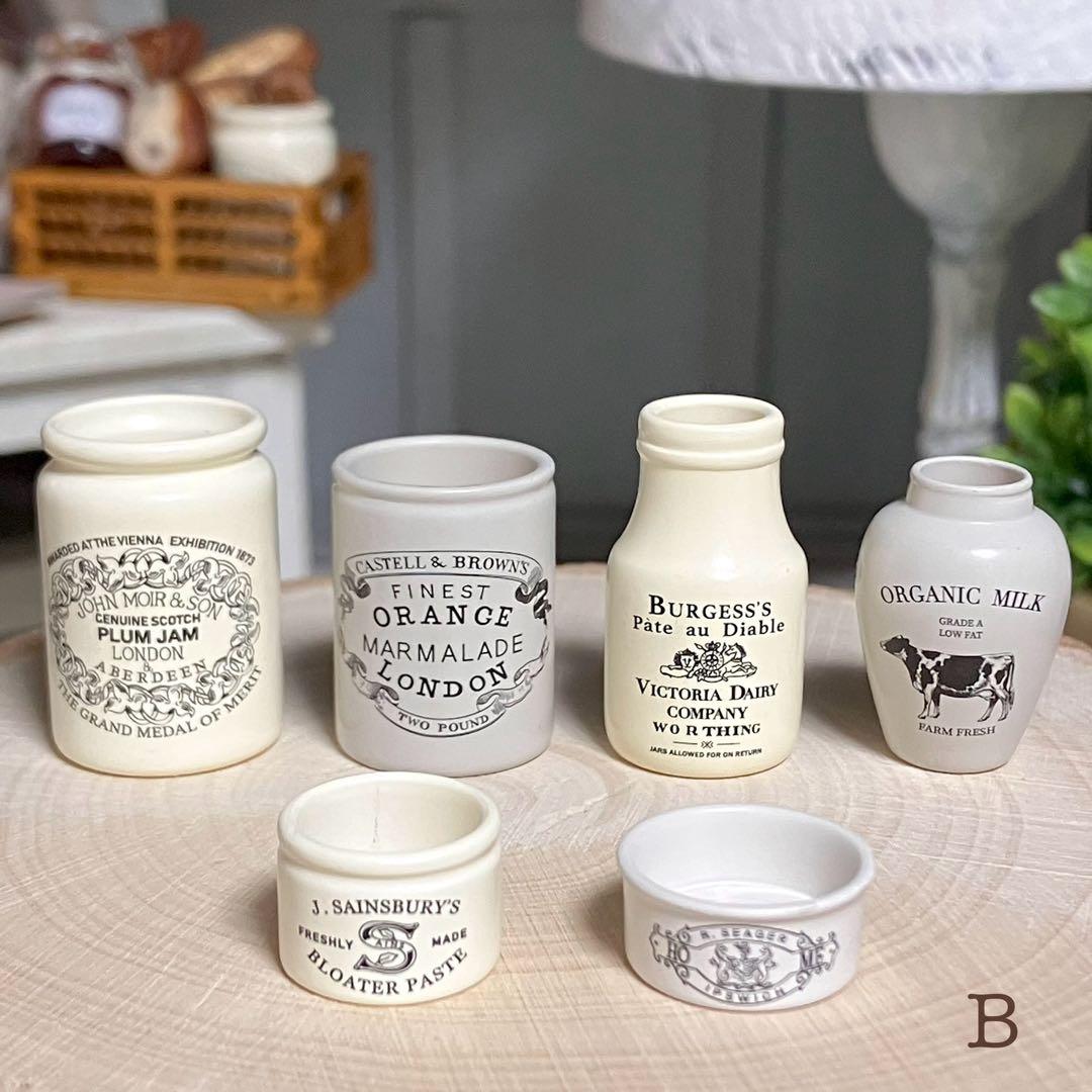 専用ページ　ご確認用　ミニチュアキッチン雑貨　キャニスター、ポット　西洋雑貨