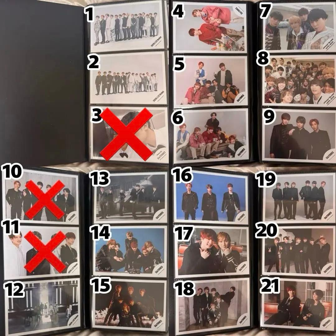 SixTONES 集合 混合 公式写真 2020〜2024