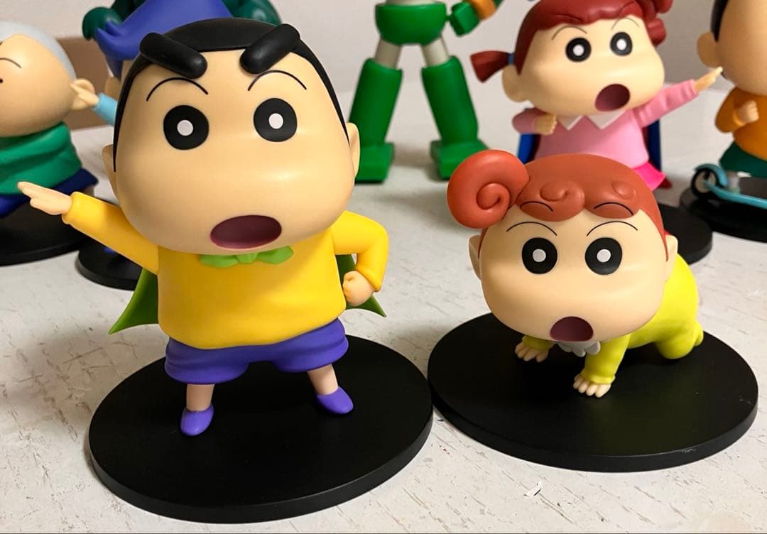 【匿名発送】 しん次元！クレヨンしんちゃん フィギュア 9体セット