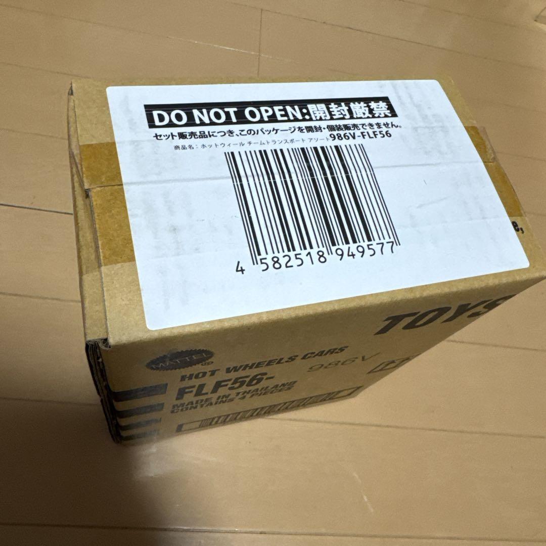ホットウィール　チームトランスポート アソート 4台セット　986V-FLF56