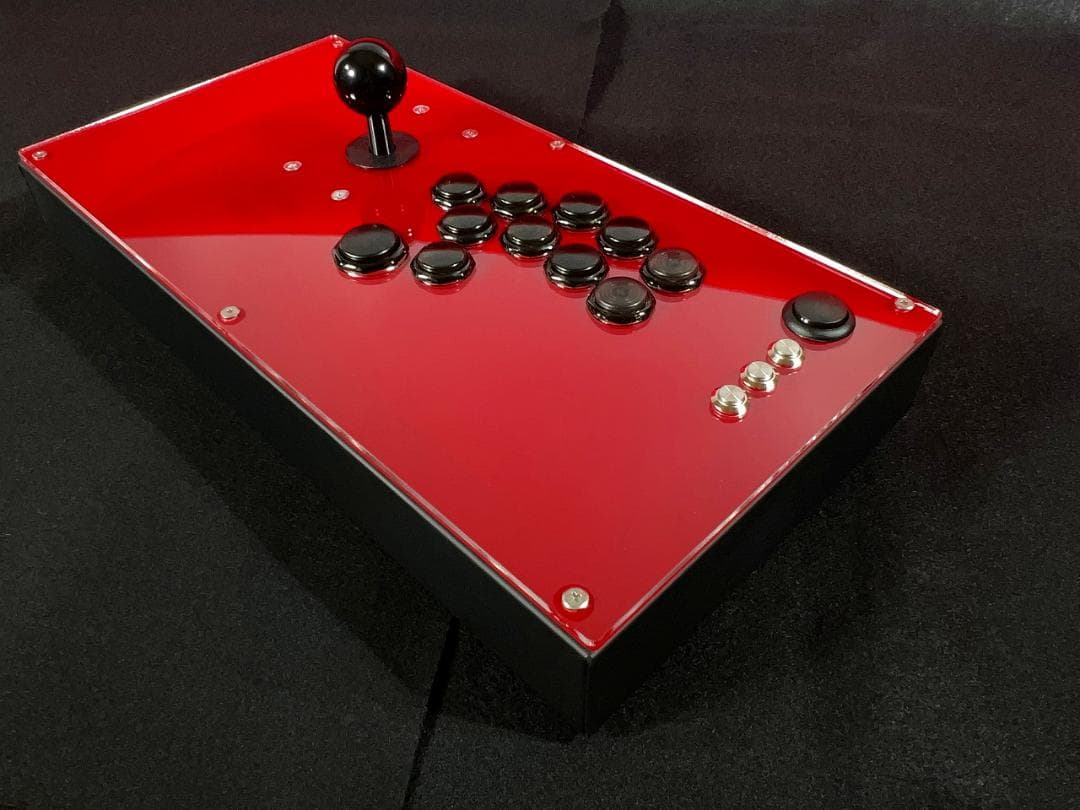 金属フレーム レバーアーケードコントローラー 右手24mm仕様