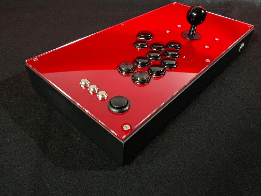 金属フレーム レバーアーケードコントローラー 右手24mm仕様