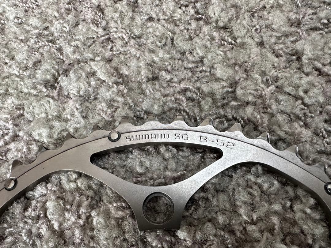 デユラエース7700系チェーンリング SG B-52 B-39 固定ネジ付き