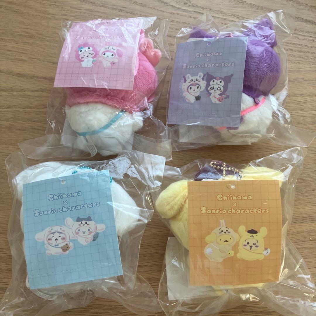 サンリオ　コラボ　ちいかわ　マスコット