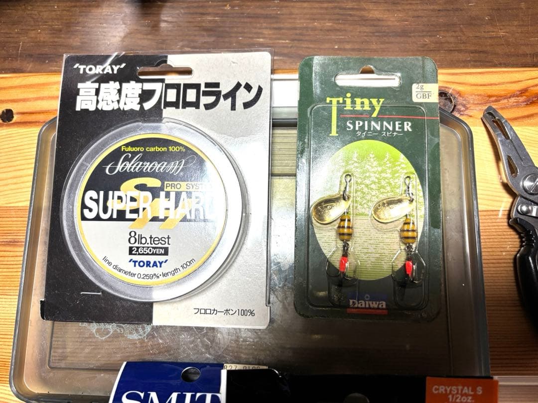 バス釣り引退　ルアー釣りセット　バス釣りセット　ケース付きルアー　OLDタックル