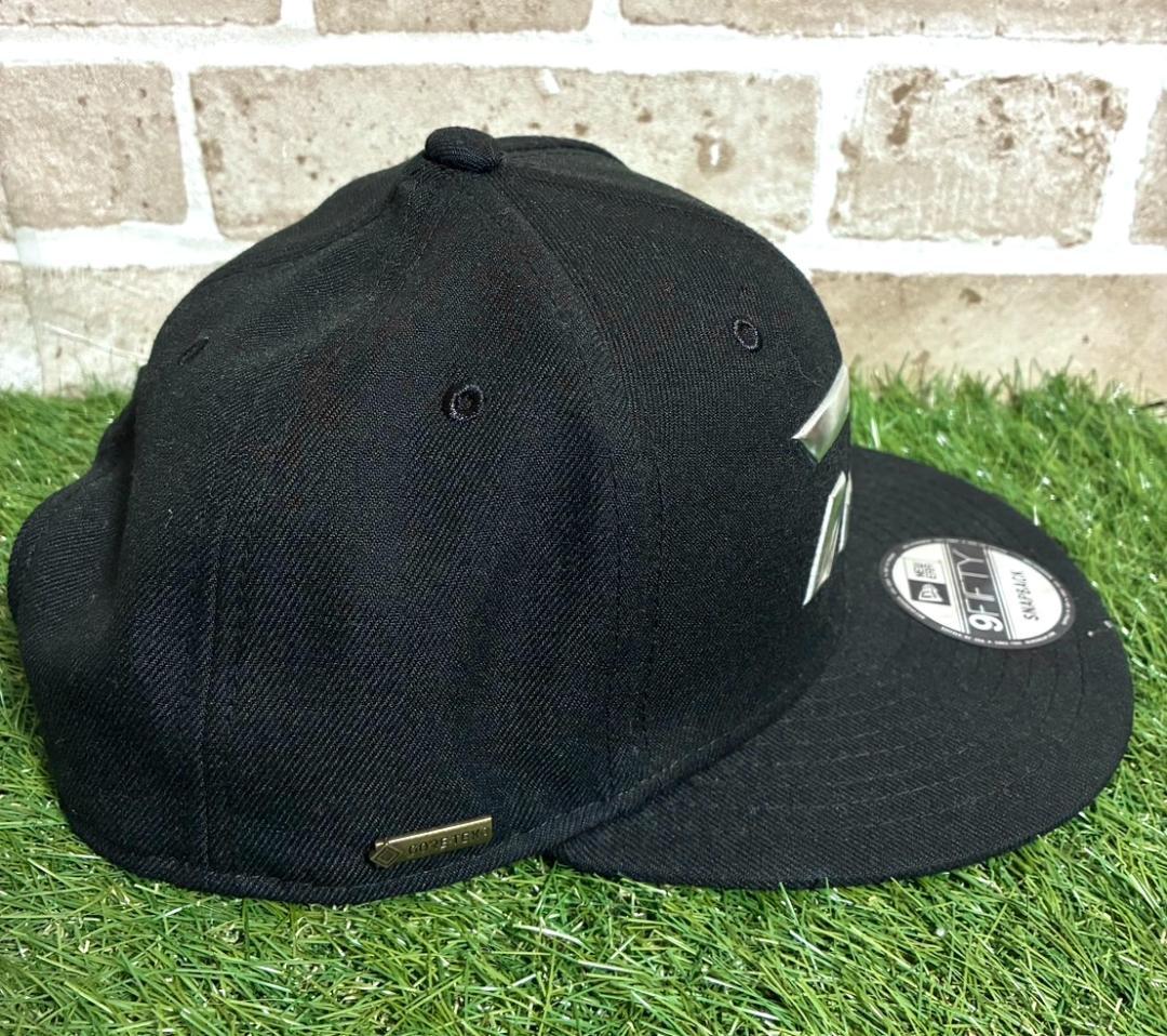 【フォロー割】美品 ダイワ ニューエラ ゴアテックス ロゴキャップ ブラック 黒