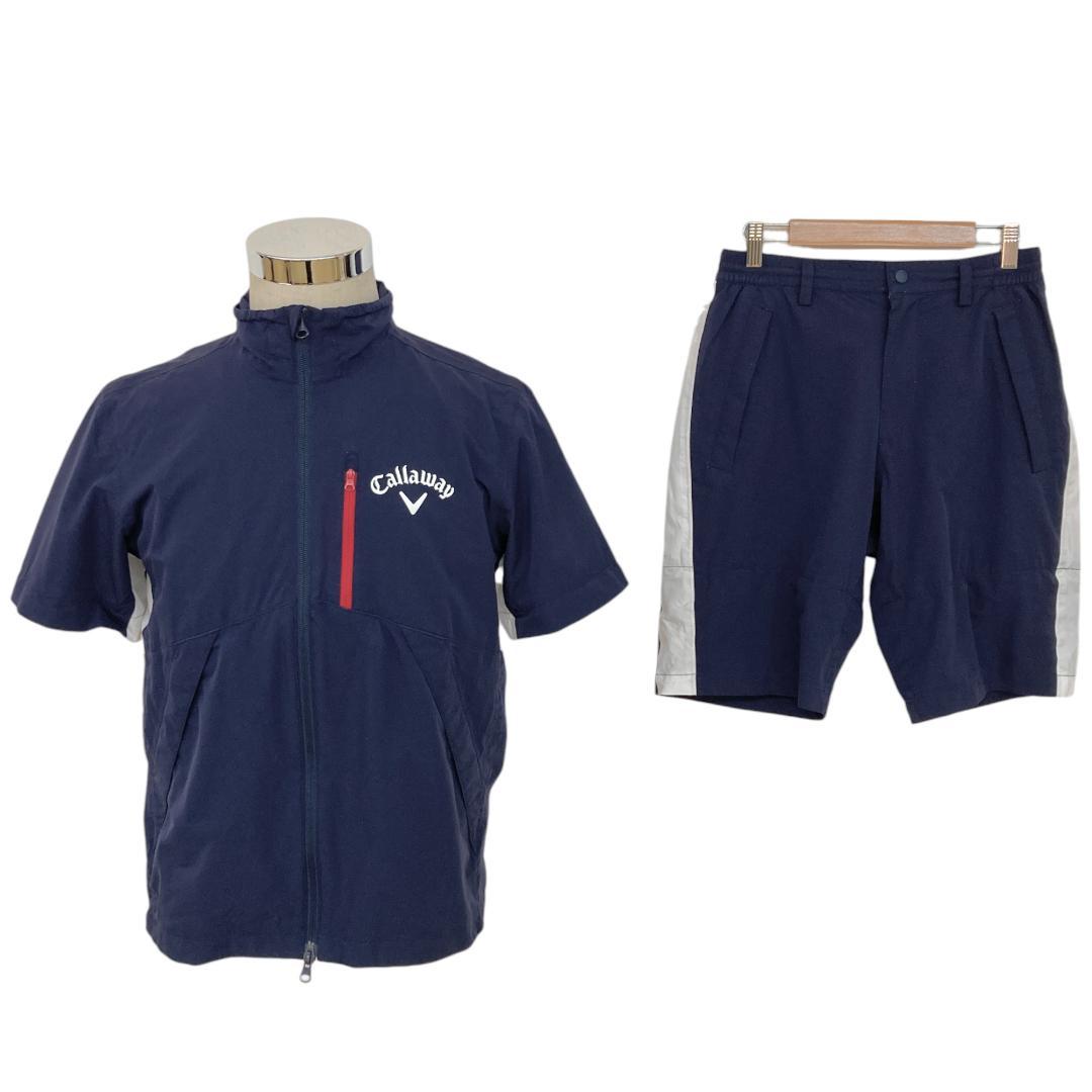 Callaway キャロウェイ ネイビー セットアップ ジャンパー S