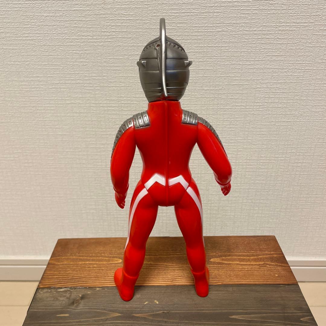 ブルマァク　大ウルトラセブン　ガンメタ　ソフビ