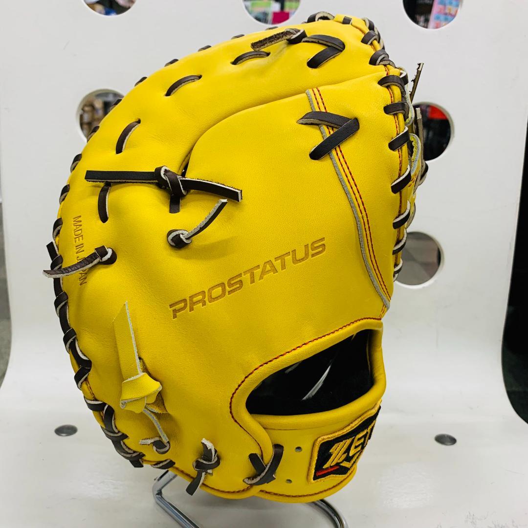 ゼット　プロステイタス　オリジナルオーダーミット　硬式用　一塁手用　頓宮モデル