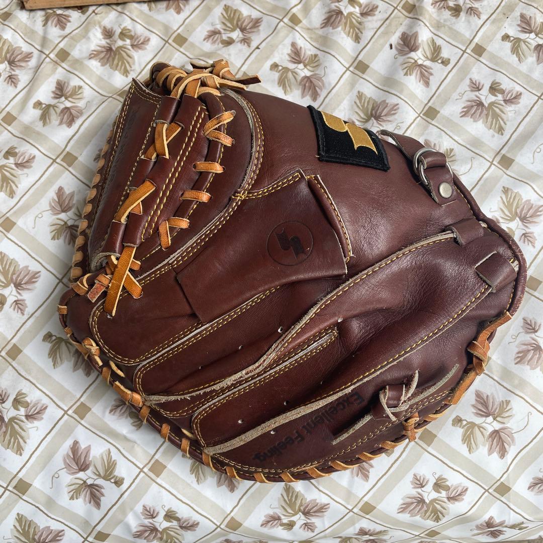 SSK 軟式用キャッチャーミット ミズノプロ 硬式用内野用グラブ 右投セット販売