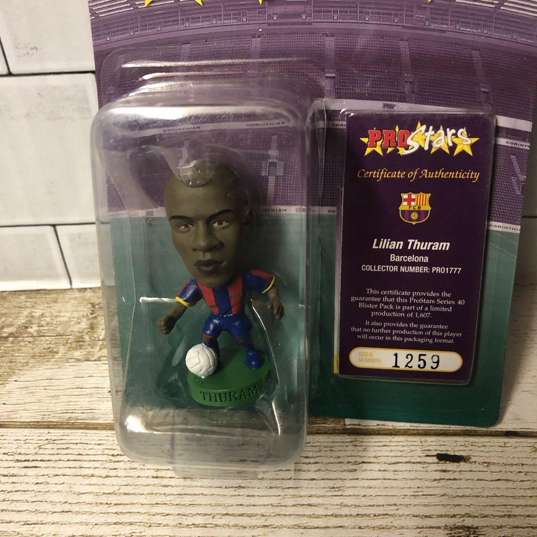 252★サッカー★lilian thuram★prostars★フィギュア