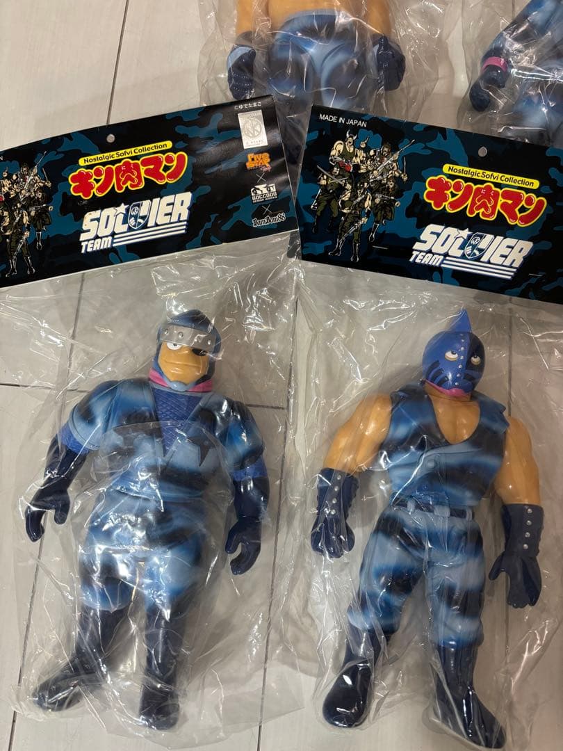 キン肉マン　ファイブスタートイ フィギュア　ソルジャー　チーム　超人血盟軍