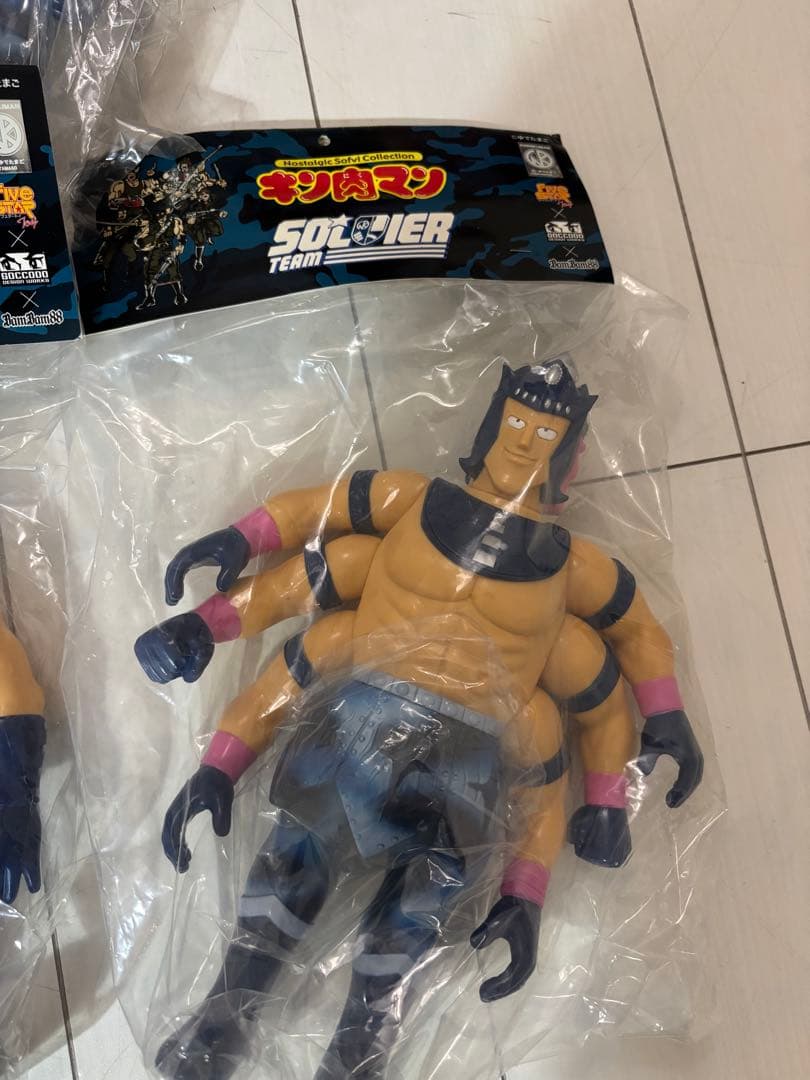 キン肉マン　ファイブスタートイ フィギュア　ソルジャー　チーム　超人血盟軍