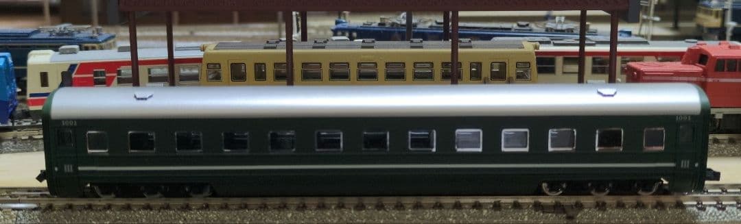 鉄道模型 満鉄鉄道 パシナ979 あじあ号　　7両セット