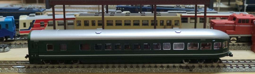 鉄道模型 満鉄鉄道 パシナ979 あじあ号　　7両セット