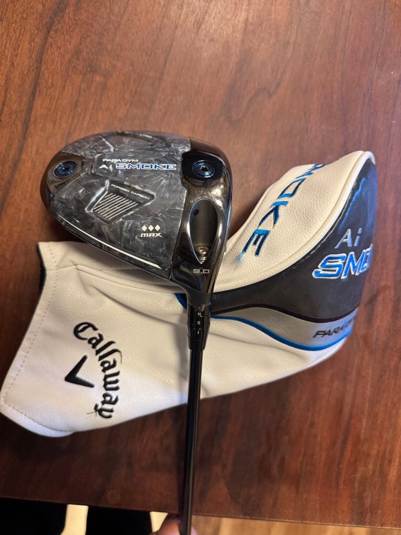Ai SMOKE トリプルダイヤモンド◆◆◆ MAX 9度　テンセイ60 S