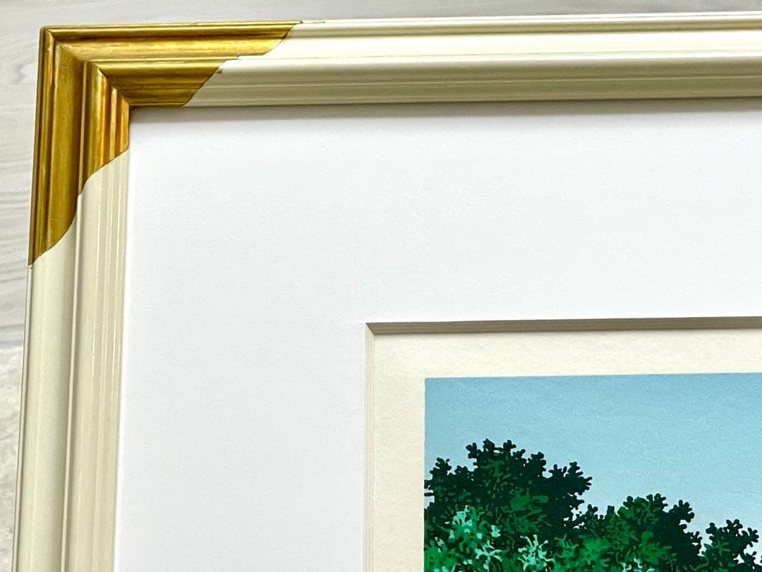 ヒロヤマガタ　ゴルファーズ　シルクスクリーン 48/300 山形博導画集　額付