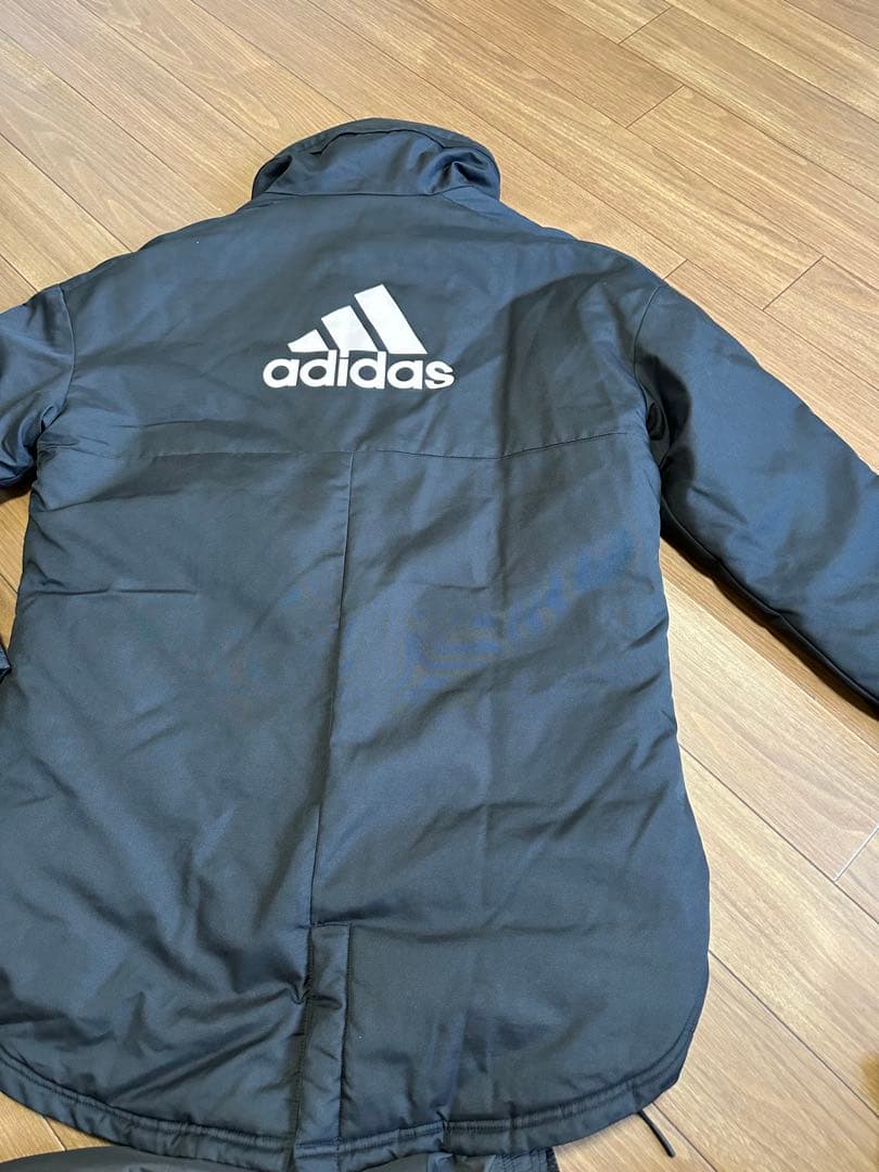 adidas ブラック ウォームアップウェア　サントリーサンゴリアス
