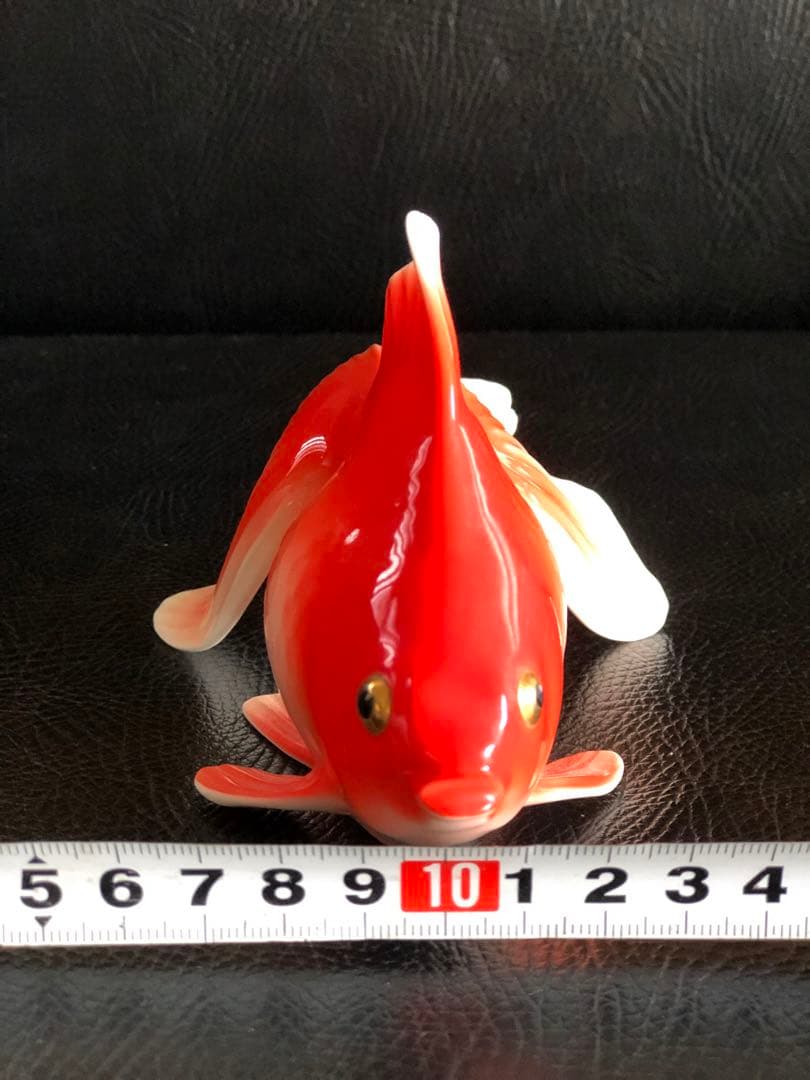 ノリタケ　フィギュリン　1970年代　 金魚置物　陶器　インテリア　則武