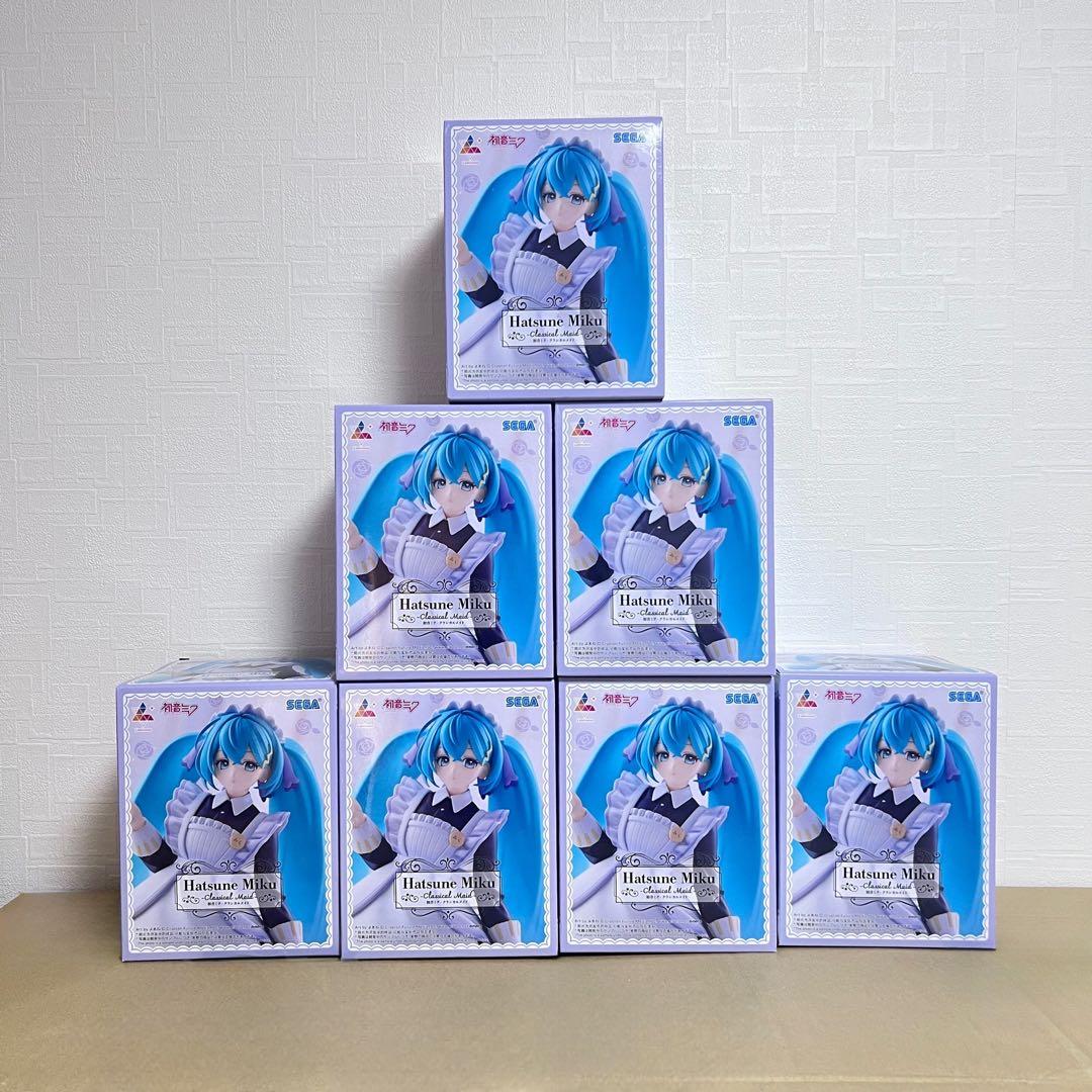 初音ミク Luminasta クラシカルメイド プライズ フィギュア 7点セット
