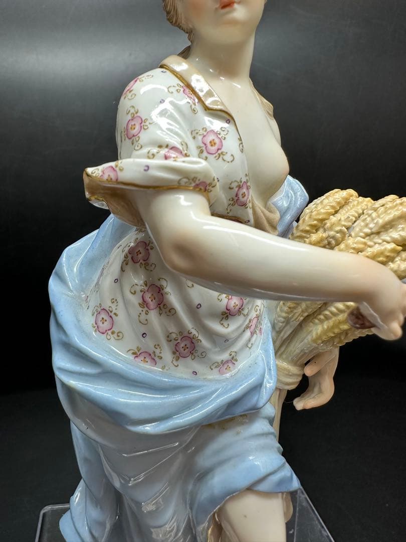専用　マイセン　「夏の寓意」　高さ19cm トサヒ　東ゆ7-0217⭐︎2