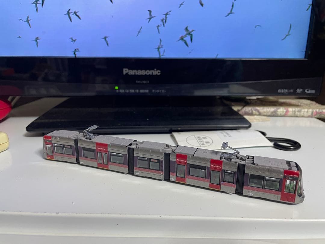 広島電鉄5100系レッドウイングラッピング　バラシTOMIX97957