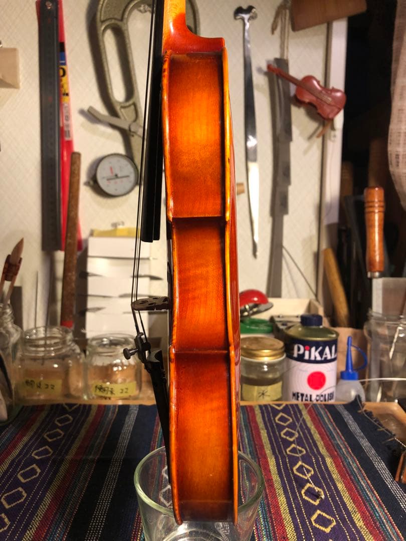 【駒&魂柱調整済】Suzuki分数バイオリンNo280 1/10 1977