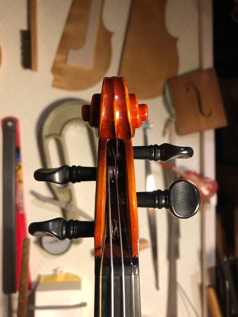 【駒&魂柱調整済】Suzuki分数バイオリンNo280 1/10 1977