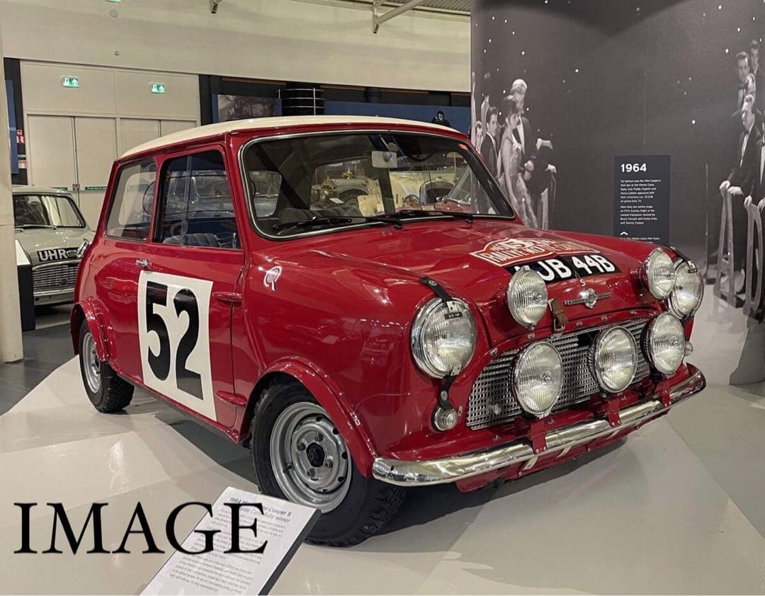 絶版希少i xo 1/43 MINI クーパーSモンテカルロラリー優勝 1965