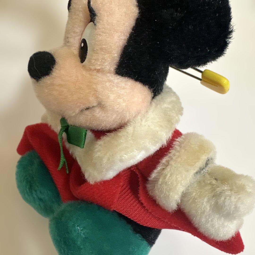 ミッキー　レトロ　ぬいぐるみ