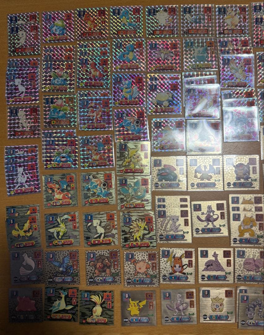 ポケモンシール　ポケモン最強シール烈伝　引退品　アマダ他