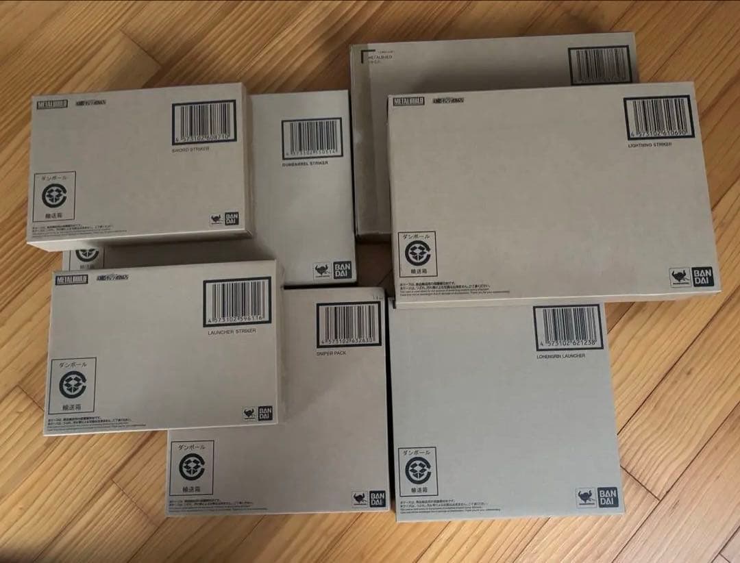 9点 LBUILD ストライクガンダム　ストライカーパック　換装セット