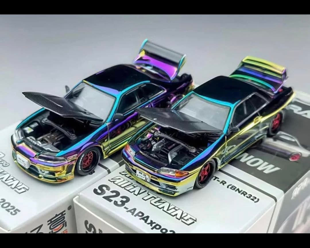 ポップレース イベント限定モデル　1/64 GT-R R32 R33　未開封