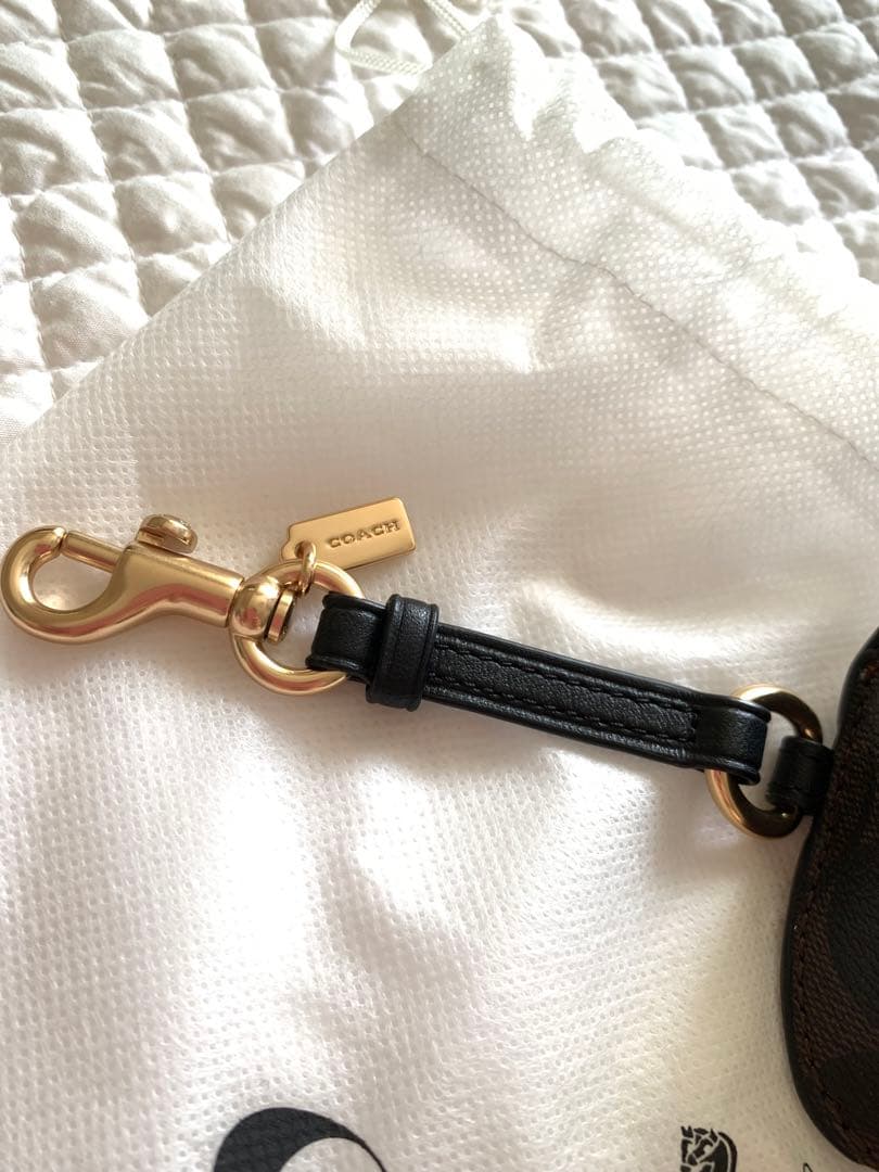 コーチ　サングラスケース　シグネチャー　未使用　モノグラム　メンズ