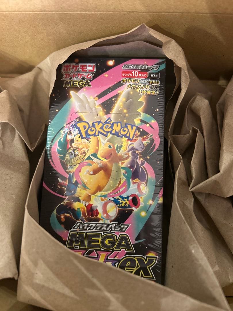 ポケモンカードMEGA ハイクラスパック ドリームEX 1BOX シュリンク付