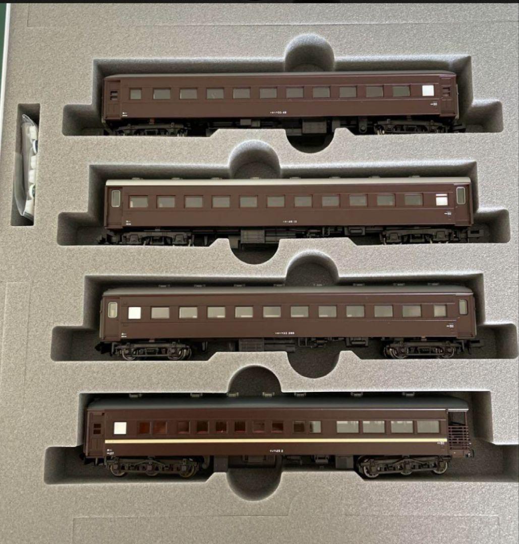 ◆【未使用】KATO　10-1893 JR西日本マイテ49＋旧形客車4両セット