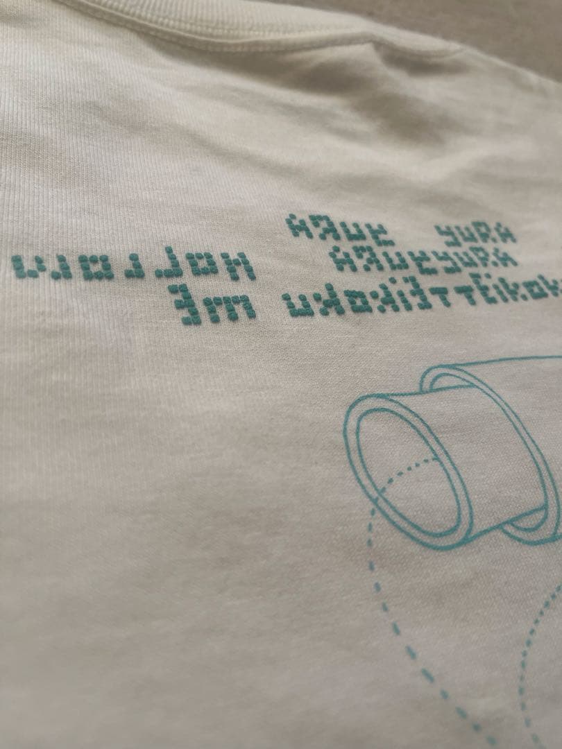 ゆらゆら帝国　空洞です　Tシャツ　坂本慎太郎