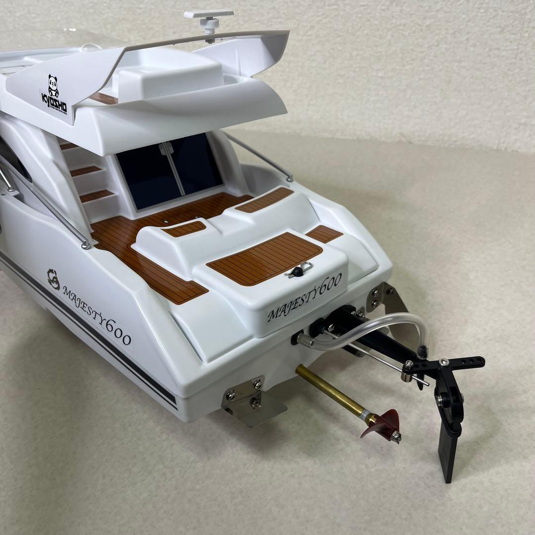 京商 EP マジェスティ600 レディセット 電動クルーザー ラジコン ボート
