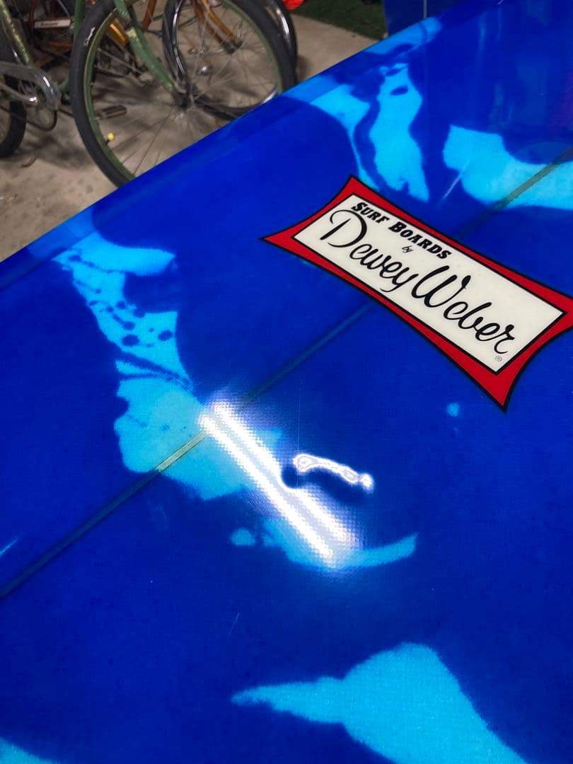 デューイウェーバー フェザーファストバック6'8\" ミッドレングス　ファンボード