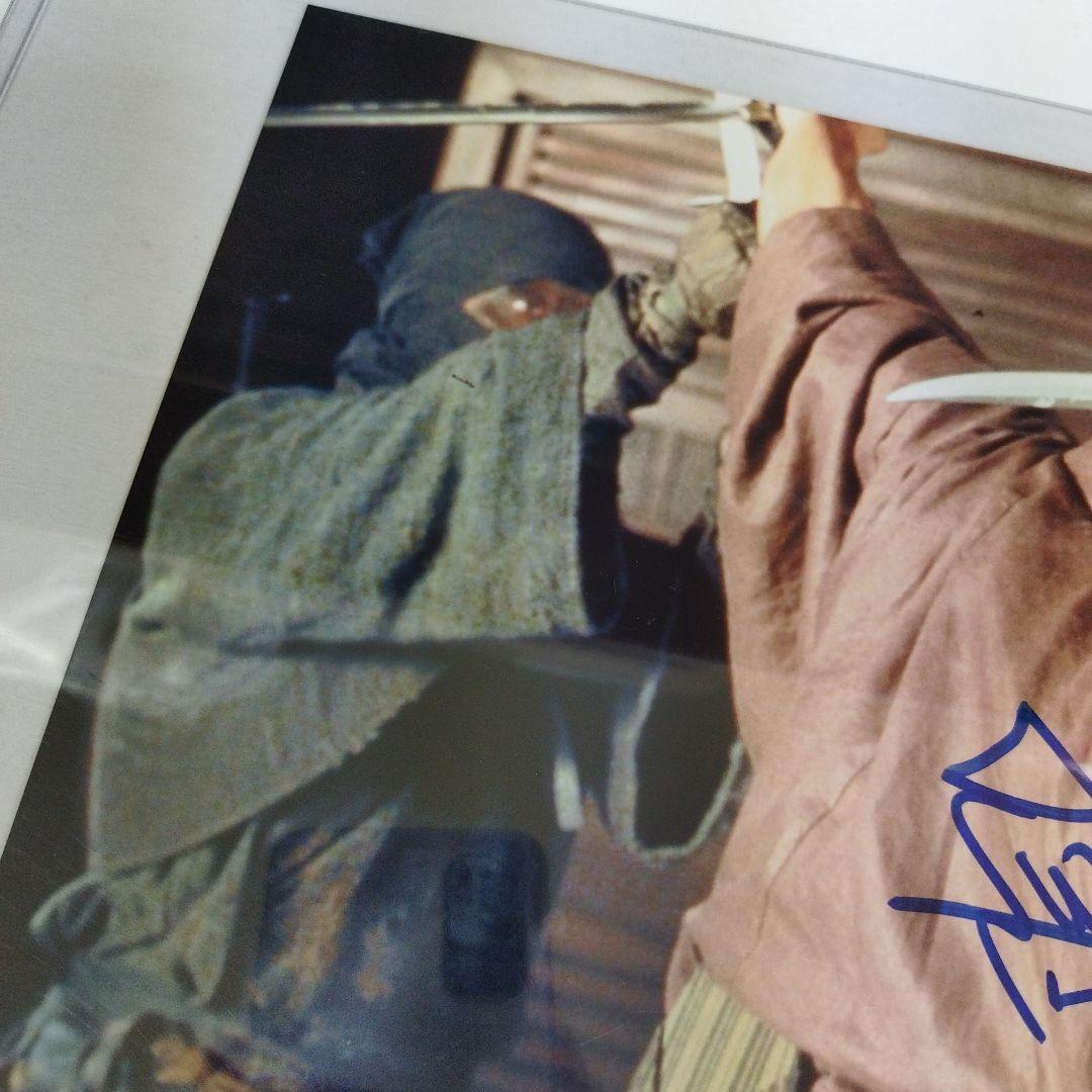 映画 ラストサムライ　渡辺謙　直筆サイン入り8Ｘ10 フォト　証明書付き