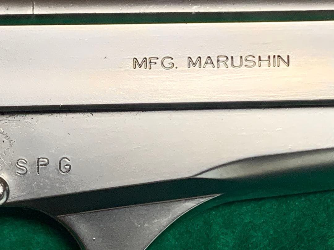 ステンレスカラー　PIERCE BULLT モデルガン