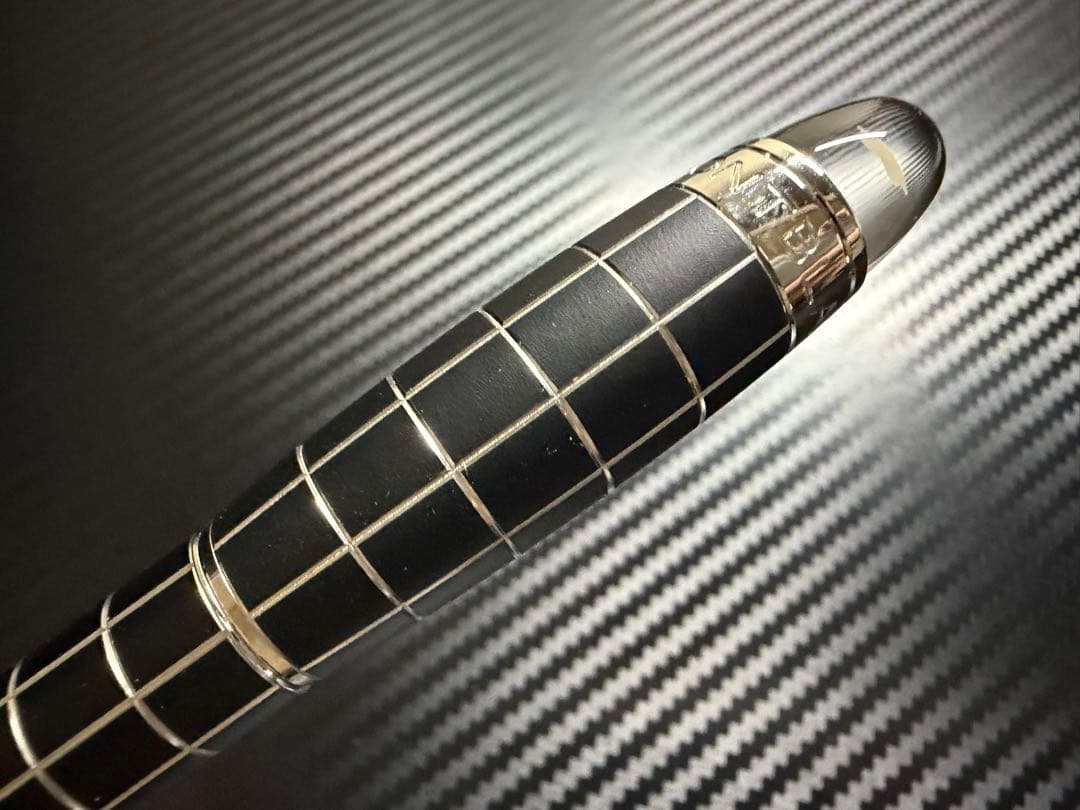 未使用に近い モンブラン スターウォーカー メタルラバー M 中字 万年筆