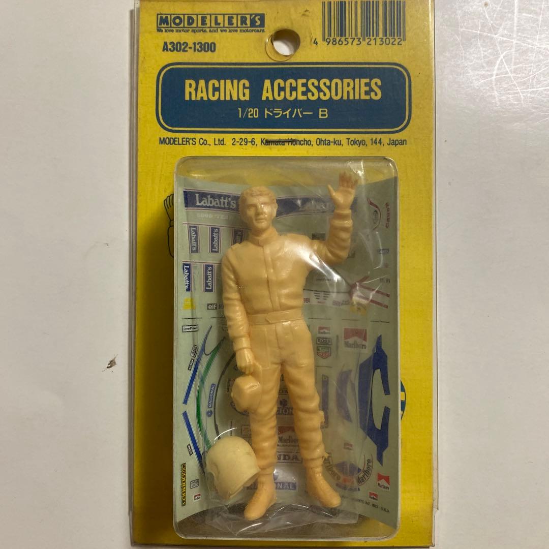 RACING ACCESSORIES ドライバーフィギュア3体セット1/20