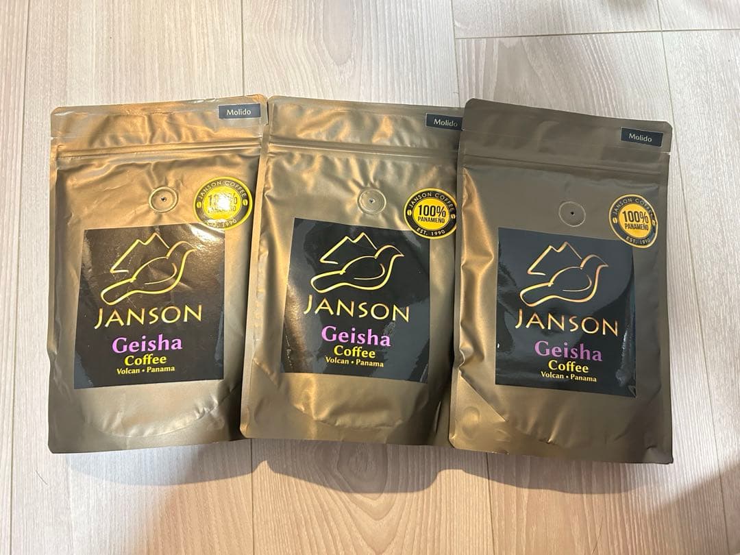 Janson Geisha Coffee /ゲイシャ珈琲　200g×3